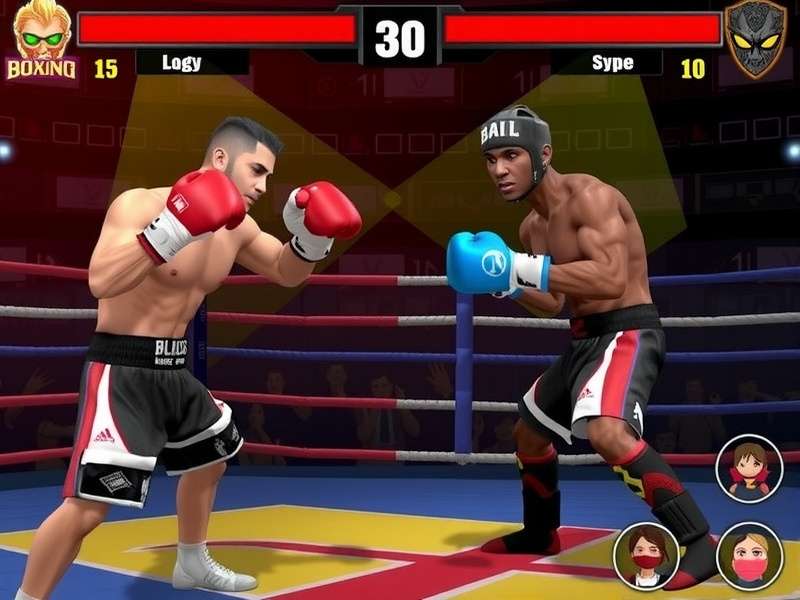 Boxing Brawl Bash Game Screenshot